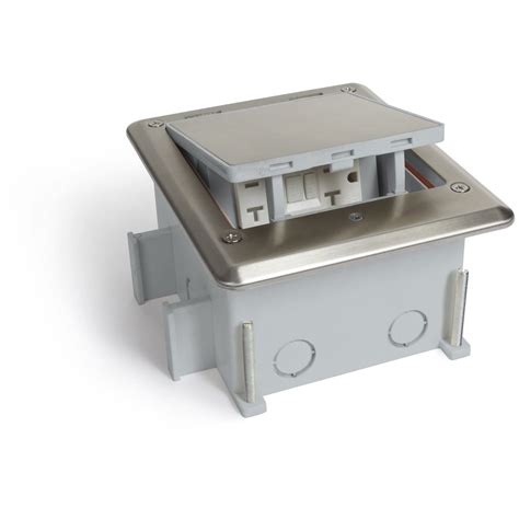 floor box network and electrical|outdoor electrical outlet box weatherproof.